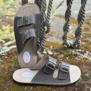 Tarasoles Barfußsandalen dunkelbraun Naturleder